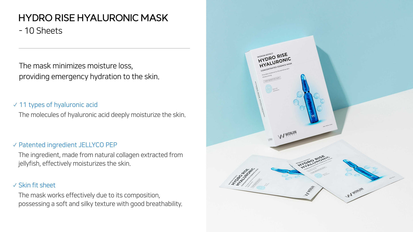 Hydro Rise Hyaluronic Mask (10/30 Sheets)