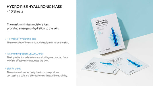 Hydro Rise Hyaluronic Mask (10/30 Sheets)