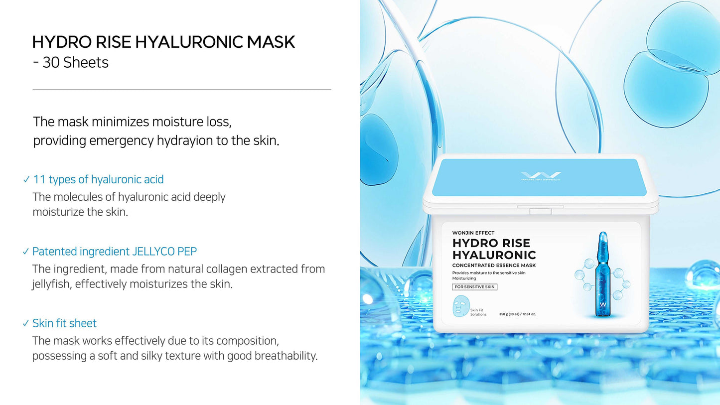 Hydro Rise Hyaluronic Mask (10/30 Sheets)