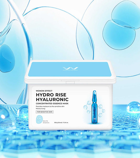 Hydro Rise Hyaluronic Mask moisturizing sheet with hyaluronic acids and jellyco pep for hydration and skin vitality
