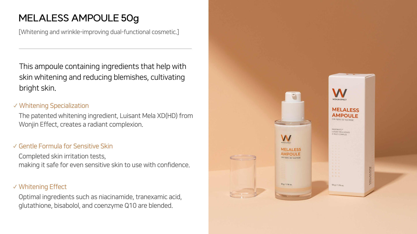 Melaless Ampoule 50g