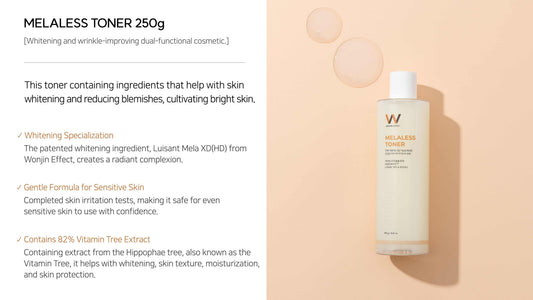 Melaless Toner 250g