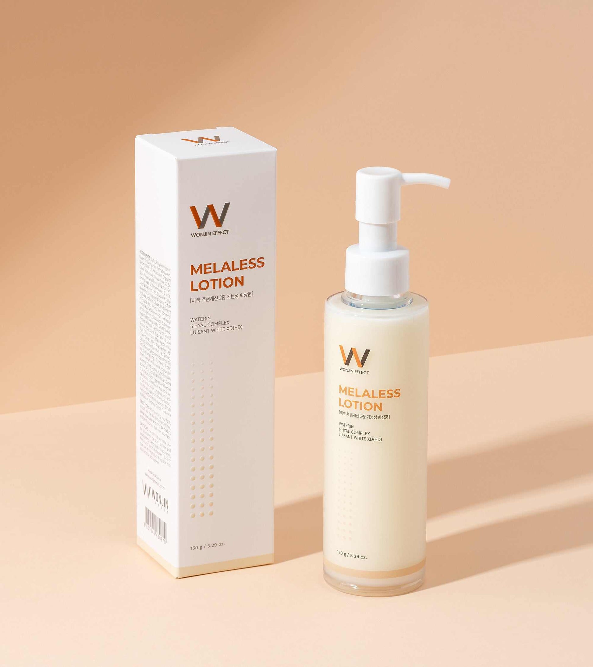 Melaless Lotion 50g bottle with skincare benefits for pigmentation and glow